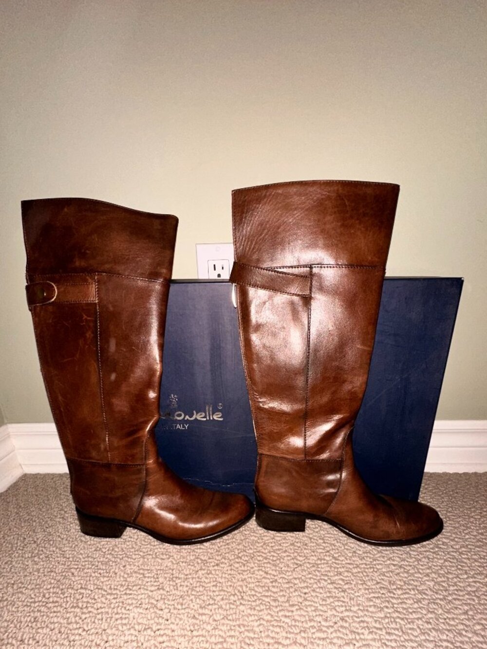 Stelle Monelle Leather Knee-High Boots - Size 38